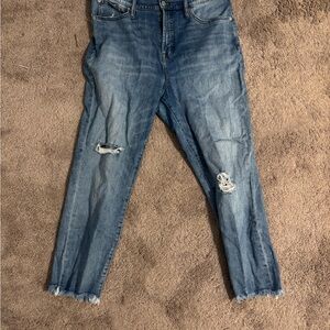 Madewell The Perfect Vintage Jean | Distressed Blue Women's Jeans